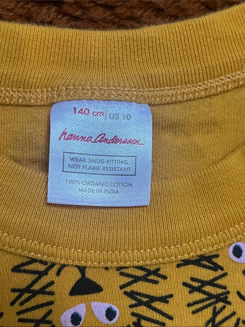 NWOT Hanna Andersson Lion Pjs